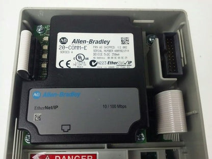 ALLEN BRADLEY POWER FLEX 70 20A-D2P1A0AYNNENN SER. A,3PH,480V, 1HP, W/ 20-HIM-A35
