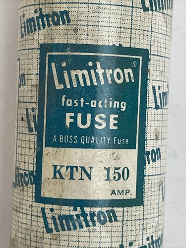 BUSSMAN LIMITRON KTNR150 FUSE 150AMP 250VAC CLASS K11