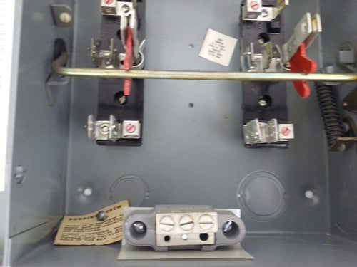 CHALLENGER GD222SN, SAFETY SWITCH, 60A, 240V, SINGLE PHASE FUSIBLE, 10 H.P. NEW 4