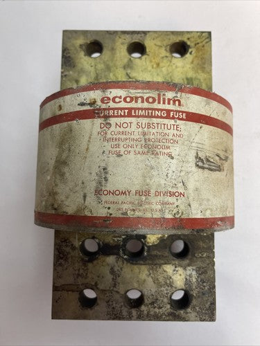 ECONOLIM LCL-6000 CURRENT LIMITING ECONOMY FUSE CLASS L 6000AMP 600VAC3