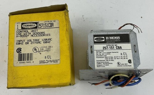 HUBBELL 257151CBA CONTROL UNIT 120VAC 60HZ / 277VAC 60HZ0