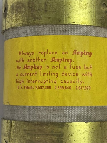 SHAWMUT A6Y800 AMP-TRAP FUSE 8000A 600VAC TYPE 55