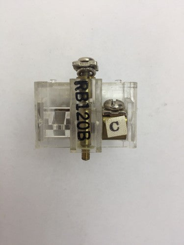 GOULD H33RB120B PILOT LIGHT RESISTOR BASE (BOX OF 25)6