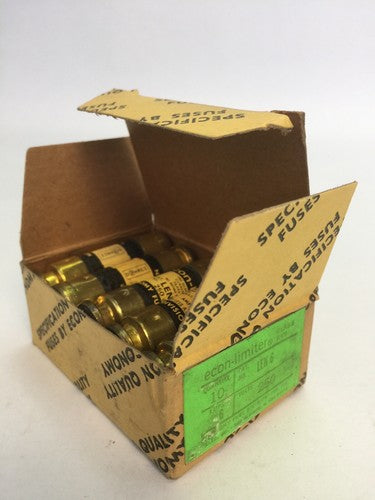 ECONOMY ECON-LIMITER LEN 6 TIME DELAY FUSE 6A 250VAC CLASS RK5 (BOX OF 10)0