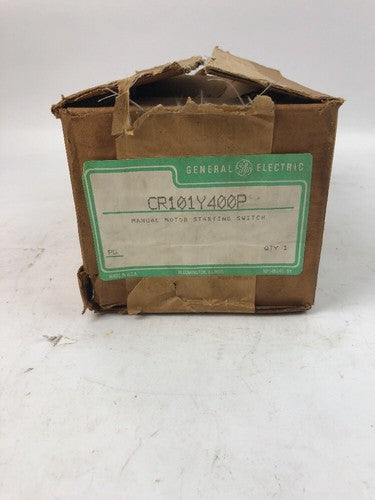 GE CR101Y400P MANUAL MOTOR STARTER SWITH.0