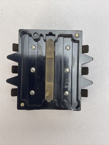 FURNAS 46ZBE30 CONTACT BLOCK 600VAC 10AMP PILOT DUTY 3N.O.5