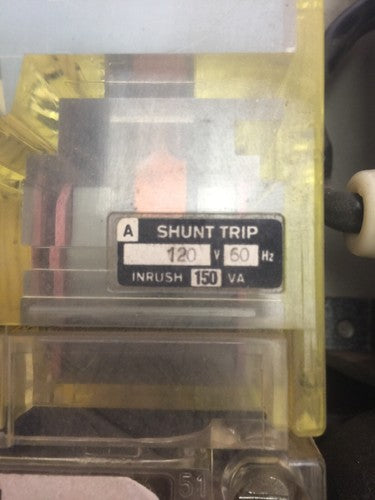 KLOCKNER MOELLER NZM9-250 CIRCUIT BREAKER 600VAC 250A SHUNT TRIP 120V 60HZ M9 2