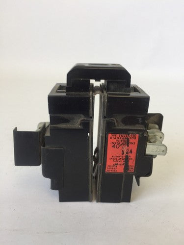 ITE P220WH PUSHMATIC CIRCUIT BREAKER 120/240VAC 20AMP 2POLE2