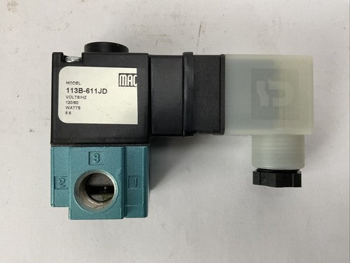MAC 113B-611JD VALVE 120V 60HZ 8.5W0