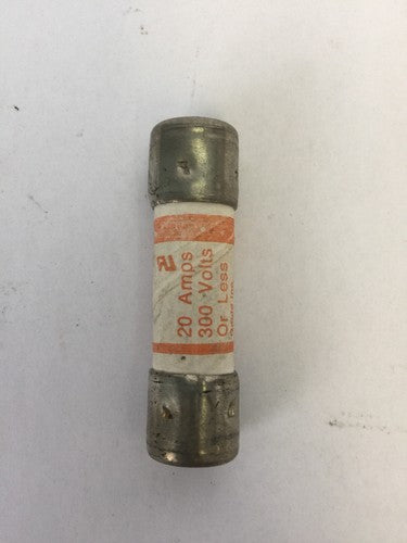 GOULD SHAWMUT AMPTRAP A25X20 FUSE 20AMP 300V TYPE 1 (LOT OF 10)1