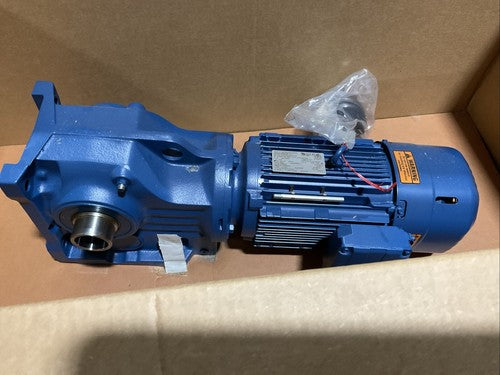 SEW-EURODRIVE KH77B DRN100L4/BE5HR GEARMOTOR rpm 1758/57 V230/460 YY/Y HZ 602