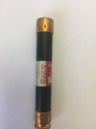 BUSSMAN FRS-R-10 FUSE 10AMPS 600VAC CLASS RK5 DUAL ELEMENT (LOT OF 4) 5