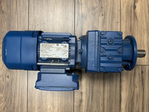 SEW-EURODRIVE RF37 DRS71S4BE05HR GEAR MOTOR HZ 60 rpm 1700/35 V230/460 YY/Y0
