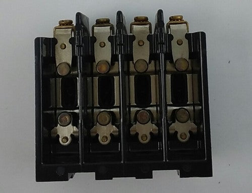 ALLEN BRADLEY Z-31950 SET OF CONTACTS W/ SUPPORT, 4 POLE, BUL 700 TYPE BR, 5