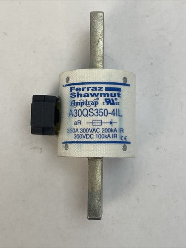 FERRAZ SHAWMUT A30QS350-4IL SEMICONDUCTOR FUSE AMP-TRAP 350AMP 300V0