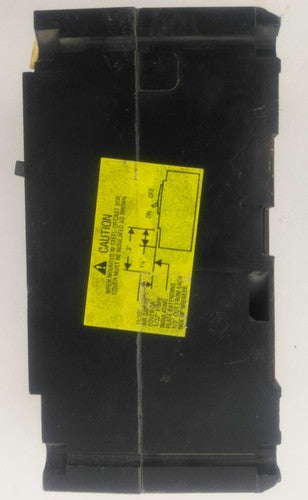 SQUARE D FAL24040 SERIES 2, 2 POLE, 40AMP, 480V CIRCUIT BREAKER, FAL-24040, USED3