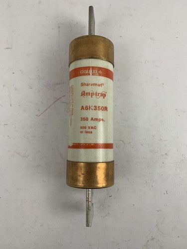 Gould Shwmut Amp-trap A6K350R 350A 600V Fuse0