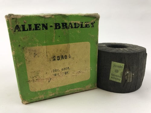 ALLEN BRADLEY 20A06 COIL, 220 @ 60HZ, 208V @ 60HZ, NEW, MAYBE NO FACTORY BOX0