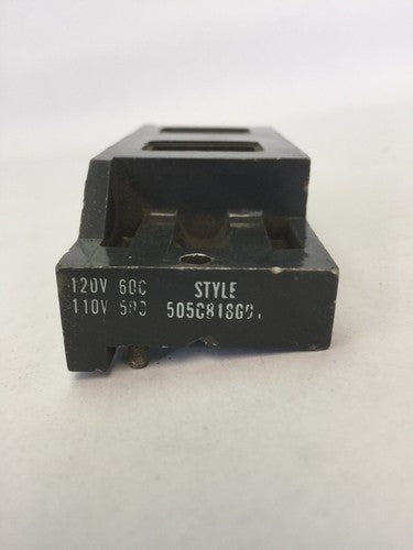 CUTLER HAMMER 505C818G01 COIL 120V 60CY 110V 50CY0