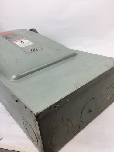 ITE JU324 VACU-BREAK SWITCH WITH CLAMPMATIC CONTACTS 200 AMPS 240 VAC TYPE 15