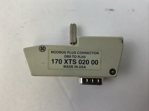SCHNEIDER 170 XTS 020 00 MODBUS PLUS CONNECTOR DB9 TO RJ45 (LOT OF 2)1