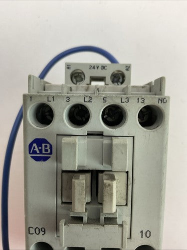 ALLEN BRADLEY STARTER (100-C09Z*10 COIL 24VDC + 193-EEBB 0.2-1.0A)4