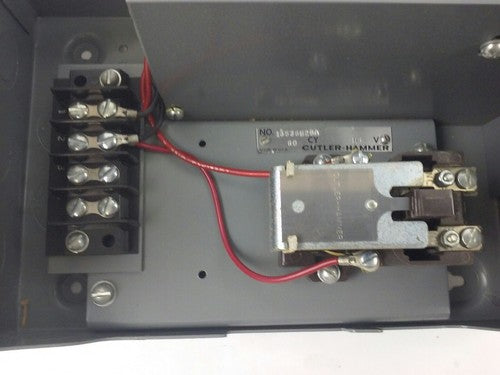 CUTLER HAMMER 13536H28A TYPE MX, INTRINSICALLY SAFE A.C. RELAY, 600V,1PH,16A,NEW6