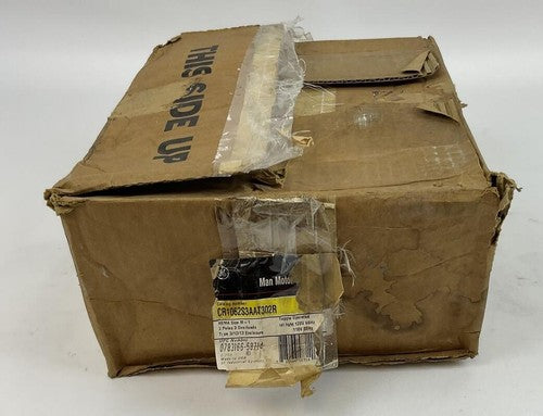 GENERAL ELECTRIC CR1062S3AAT302R MANUAL MOTOR STARTER 3POLE 120V0