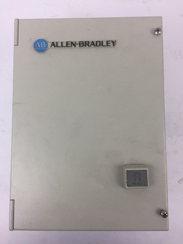 ALLEN BRADLEY 109-A24JD3-C24-7 TYPE 12 STARTER ENCLOSURE ONLY SERIES A0