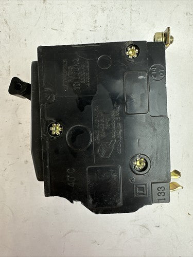 SQUARE D QOB240 CIRCUIT BREAKER 120/240VAC 2POLE 40AMP 10kA2