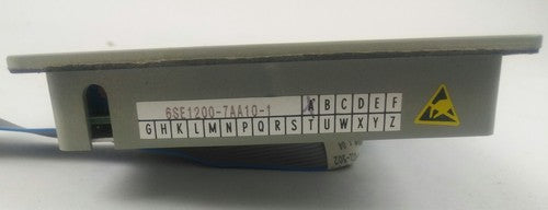SIEMENS A1-108-101-502 LCD2401L SIMOREG OPERATOR DISPLAY 6SE1200-7AA10-1, USED3