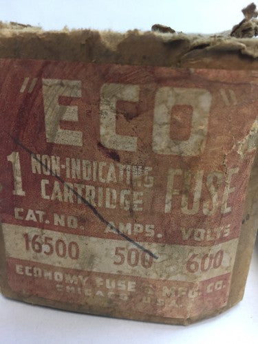 ECONOMY 16500 NON INDICATING FUSE 500AMP 600VOLTS1