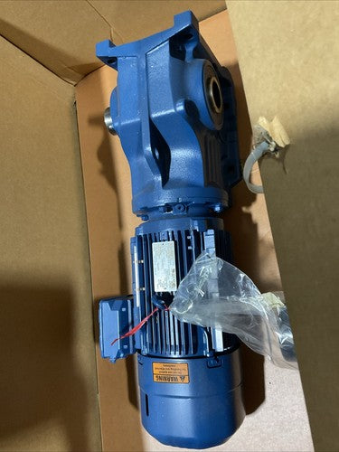 SEW-EURODRIVE KH77B DRN100L4/BE5HR GEARMOTOR rpm 1758/57 V230/460 YY/Y HZ 604