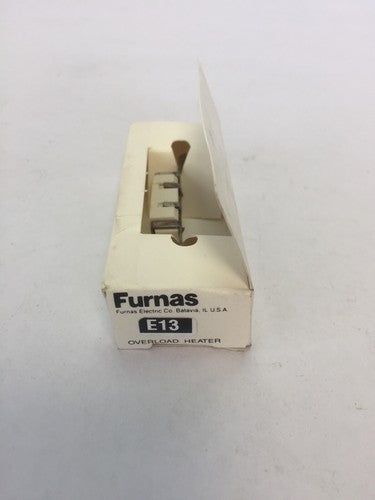 FURNAS E13 OVERLOAD HEATER (LOT OF 3)0