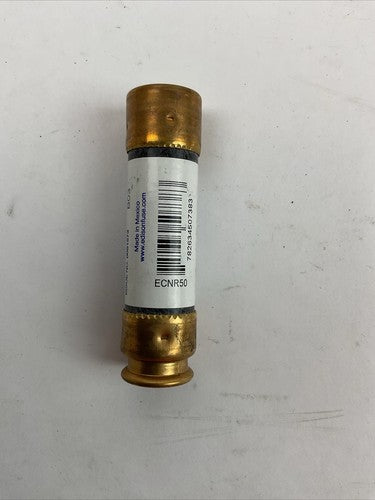 EDISON ECNR50 TIME-DELAY DUAL-ELEMNT FUSE 50AMP 250VAC 125VDC (LOT OF 10)4
