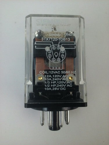 SIEMENS 3TX7120-1DB13 PLUG IN  12A @120V, 10A @240V, 1/3HP @120V, 1/2HP@240V1