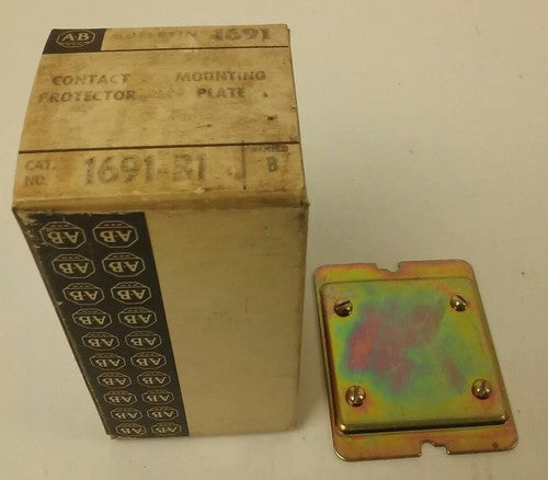 ALLEN BRADLEY 1691-B1 SER.B CONTACT MOUNTING PLATE PROTECTOR RENEWAL PARTS0