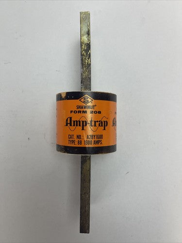SHAWMUT A2BY1600 FORM 208 AMP-TRAP CURRENT LIMITING FUSE 250VAC 1600AMP TYPE 881