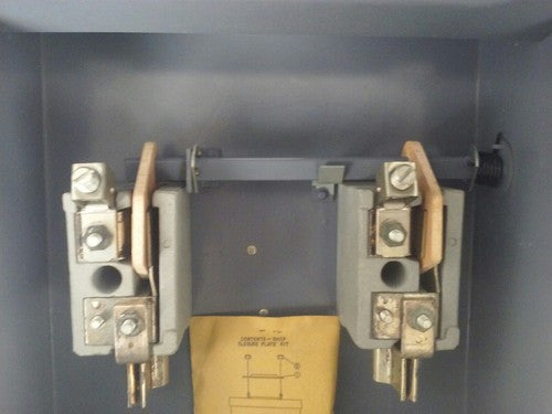 WADSWORTH 07813B FUSIBLE SAFETY SWITCH 3P 125-250V 240VAC 100A 15HP RAINTIGHT6