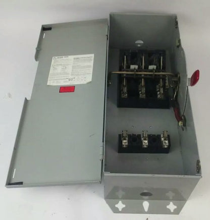 CHALLENGER HD363SNC FUSIBLE SAFETY SWITCH, 100A, 600V, 3PH, 75HP, TYPE 1 INDOOR3