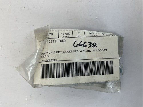 DAYTON VJX37 1223 P.1880 PUNCH (BAG OF 7)1