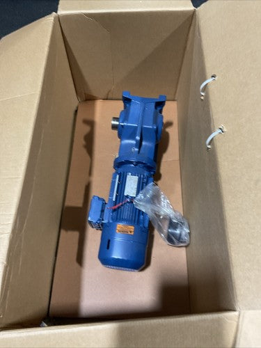SEW-EURODRIVE KH77B DRN100L4/BE5HR GEARMOTOR rpm 1758/57 V230/460 YY/Y HZ 600