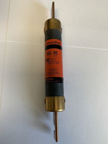 Economy Fuse SCLR90 90A 600V Fuse1