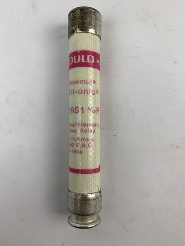 Gould Shawmut Tri-Onic TRS1 8/10R 1 8/10A 600VAC Fuse "Lot of 10"2