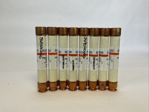 FERRAZ SHAWMUT TRS2-8/10R 2 8/10A 600V TRI-ONIC FUSE DUAL ELEMENT (LOT OF 8)2