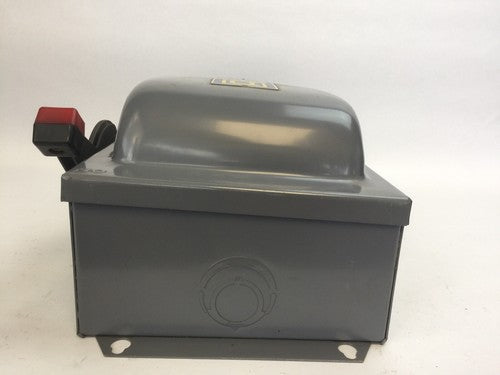 SQUARE D H322A FUSIBLE SAFETY SWITCH SERIES A2 240VAC 250VDC 60AMP 10HP 3 POLE4