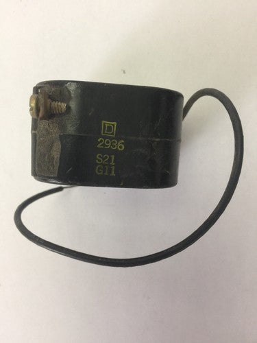 SQUARE D 2936-S21-G11 COIL 480V 60CY 240V 60CY LEAD IS COMMON1