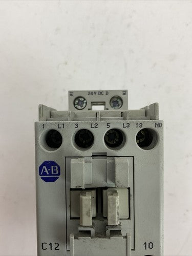 ALLEN BRADLEY STARTER (100-C12D*10 COIL 24VDC + 193-EA1EB 1.6-5.0A)8