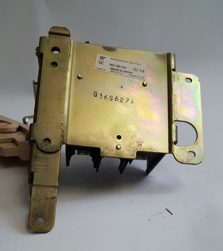 Square D HU-30-SV Disconnect Switch Series D2 3Pole With Handle HU30SV1