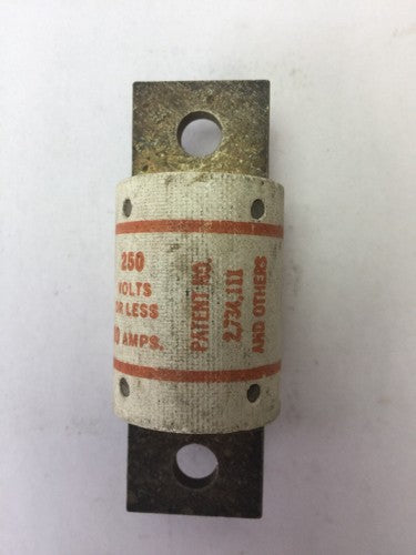 SHAWMUT AMPTRAP A25X80 FUSE 80 AMP 250VAC TYPE 4 FORM 1014